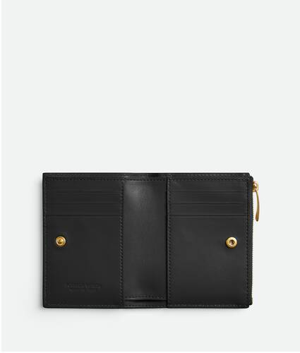 Small Bi-Fold Zip Wallet