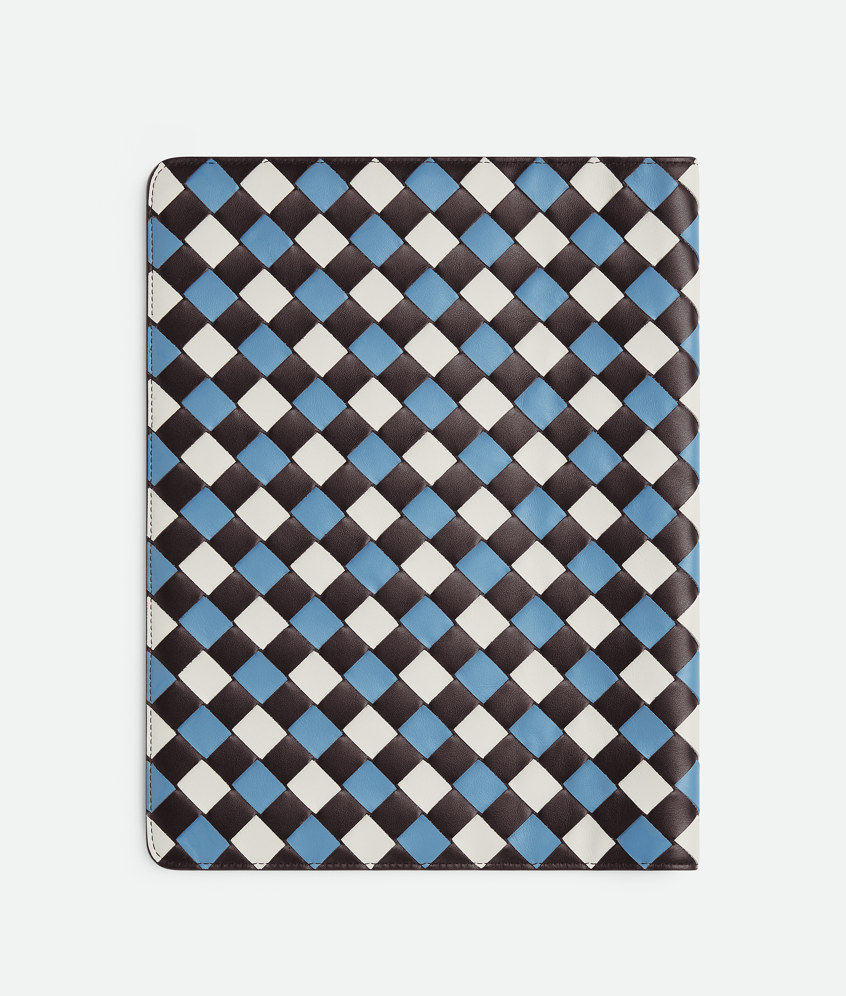 Shop Bottega Veneta Maxi Intrecciato Notebook Cover In Multicolor