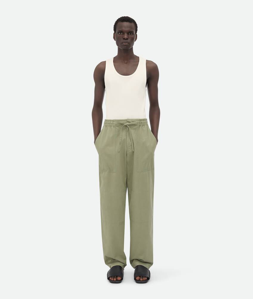 Display a large version of the product image 4 - Light Cotton Twill Trousers