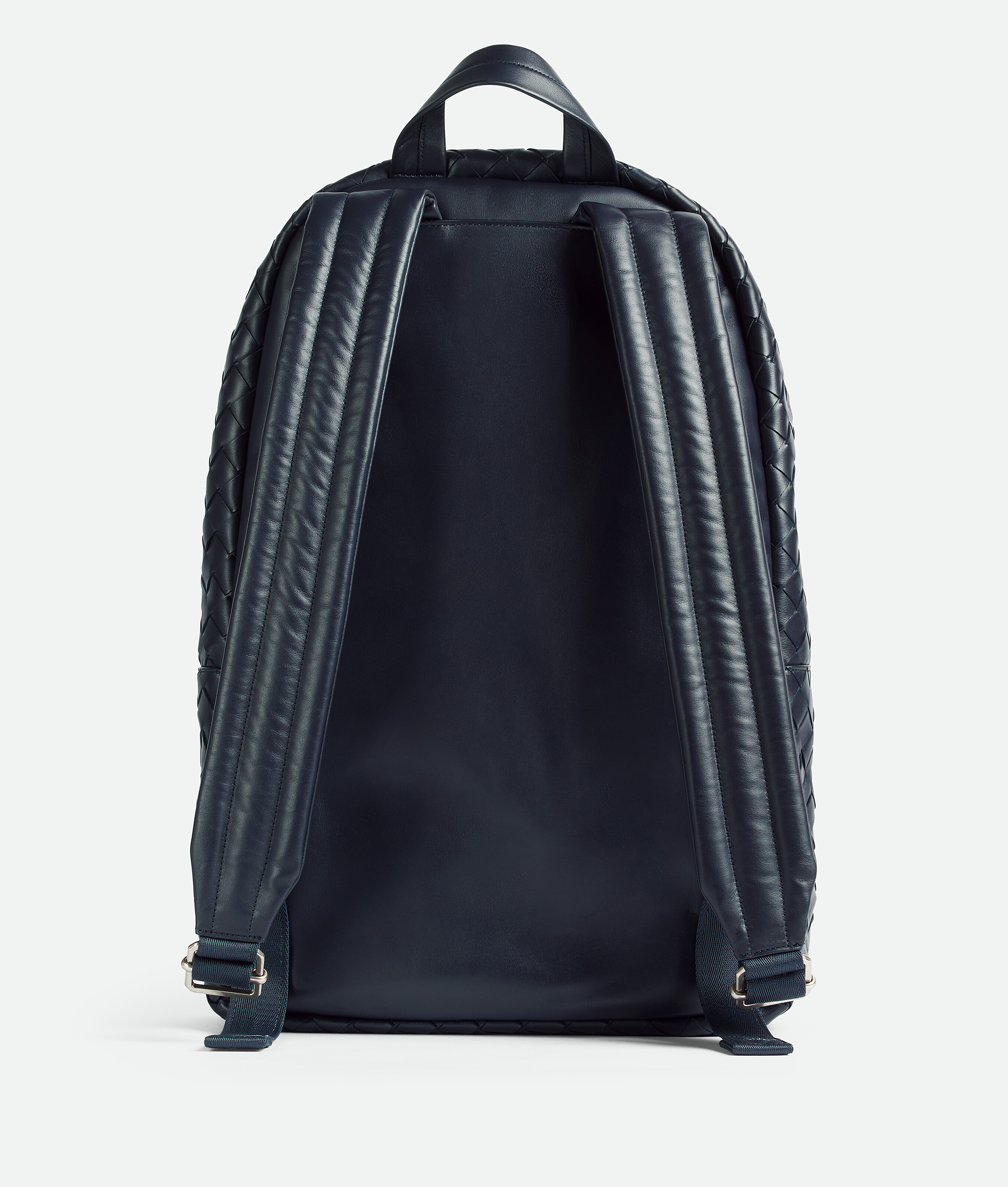 Shop Bottega Veneta Medium Intrecciato Backpack In Blue