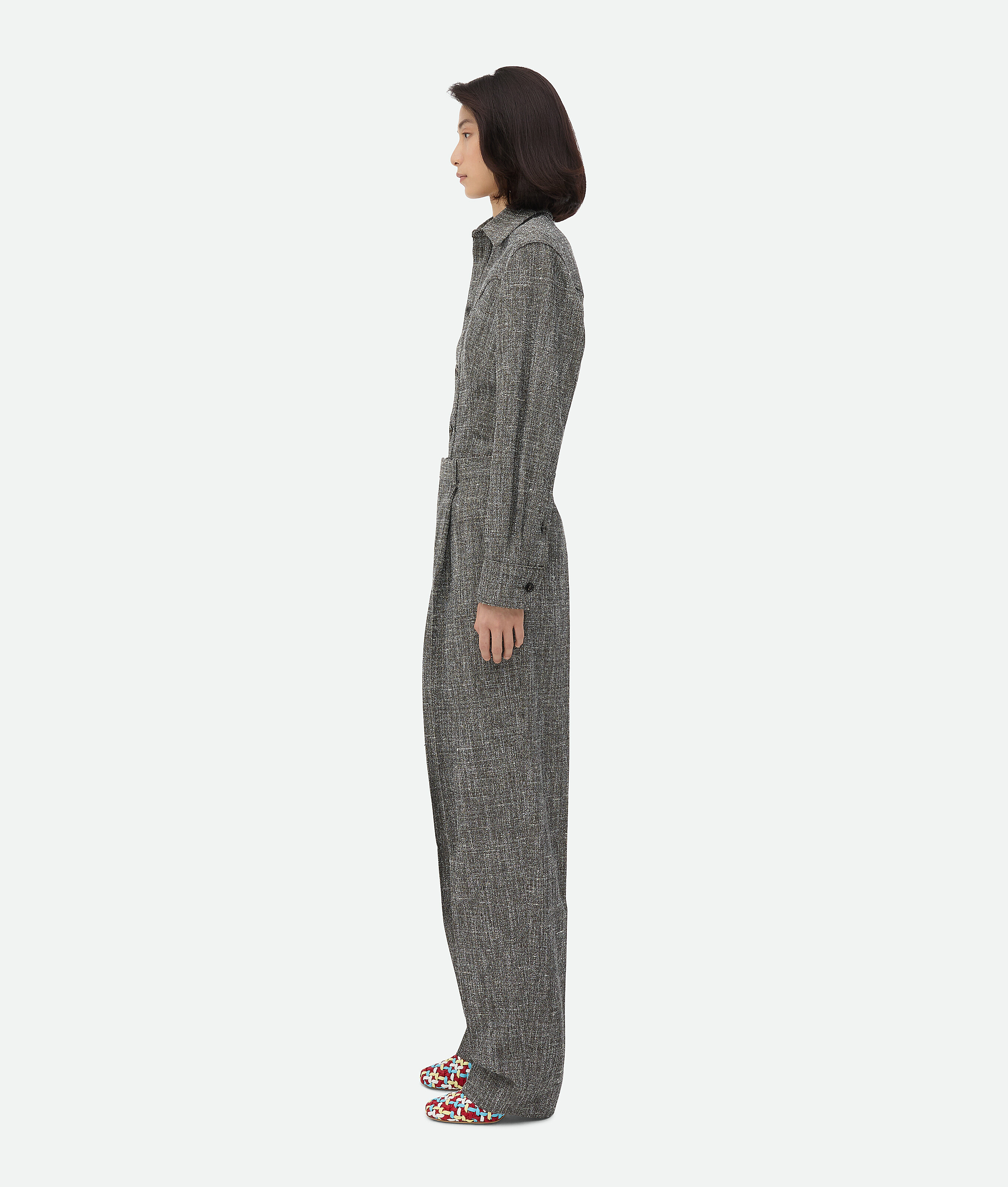 BOTTEGA VENETA HOSE AUS VISKOSE UND SEIDE