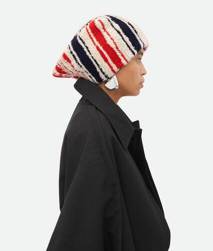 Striped Wool And Cashmere Hat