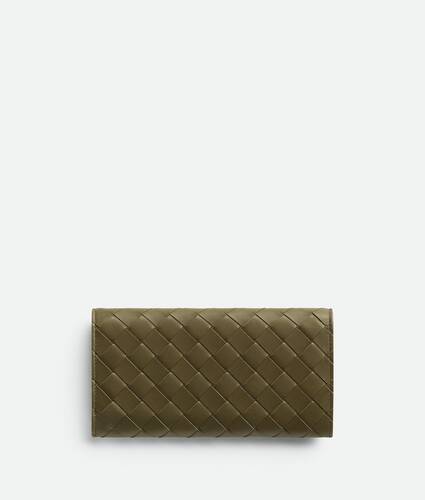 Intrecciato Long Wallet With Coin Purse