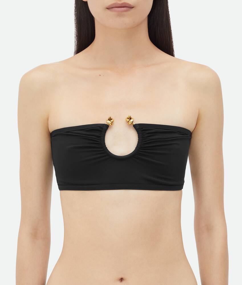 Display a large version of the product image 4 - Stretch Nylon Bikini With Knot Ring