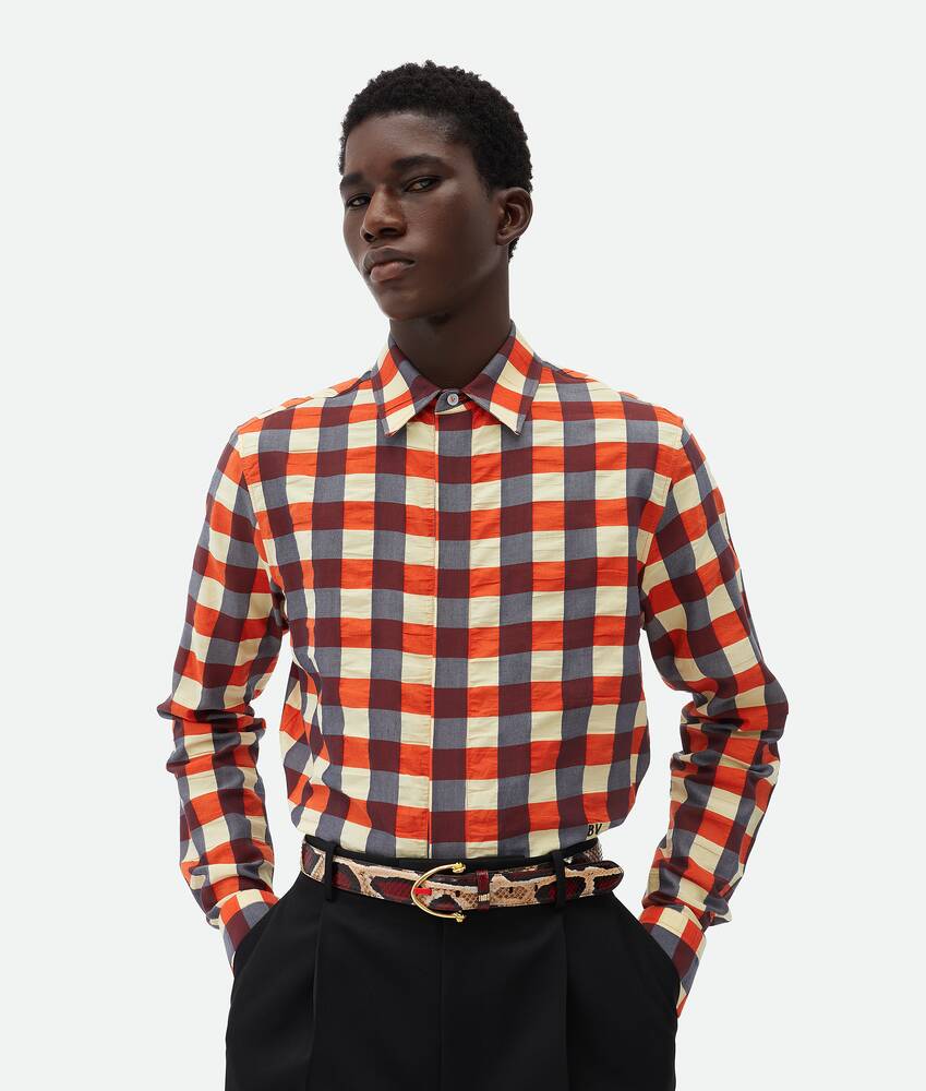 Display a large version of the product image 1 - Gingham Cotton Shirt