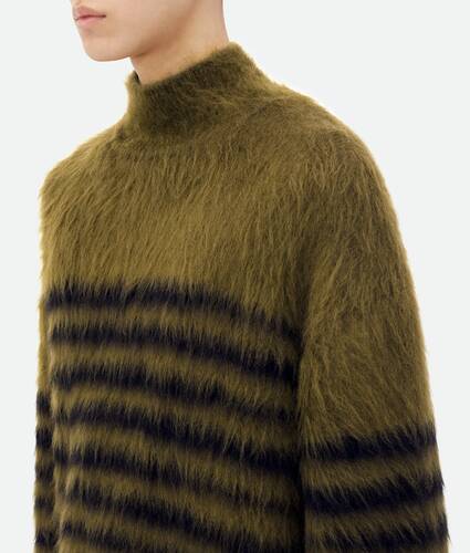 Heavy Marinière Mohair Sweater