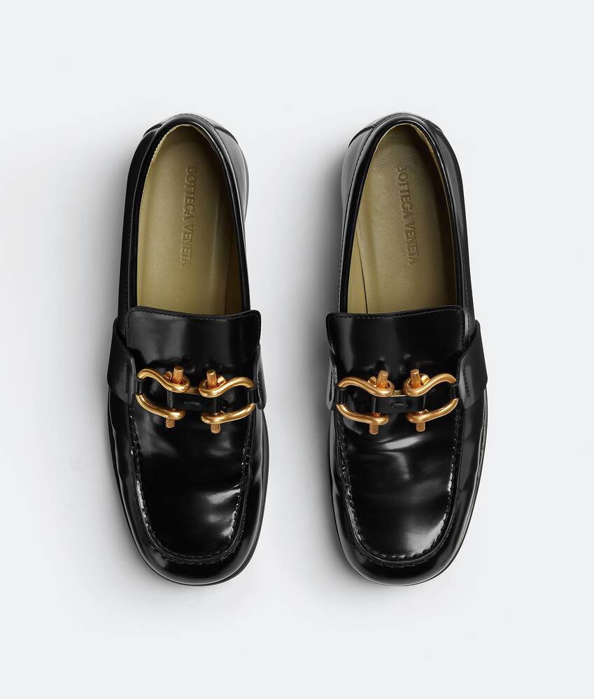 Bottega Veneta® Women's Monsieur Loafer in Black. Shop online now.