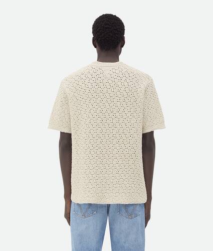 Cotton Crochet T-Shirt