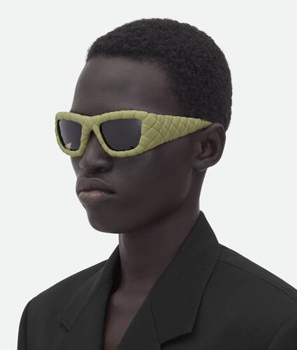 Intrecciato Rectangular Sunglasses