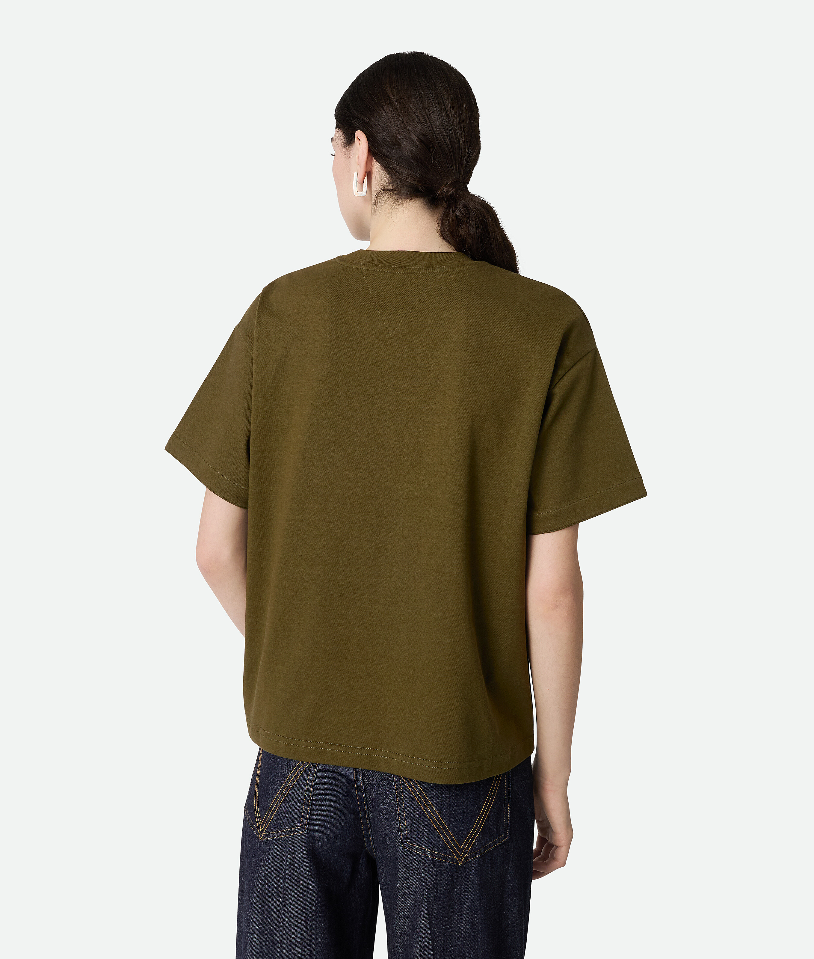 Bottega Veneta T-shirt Aus Baumwolljersey