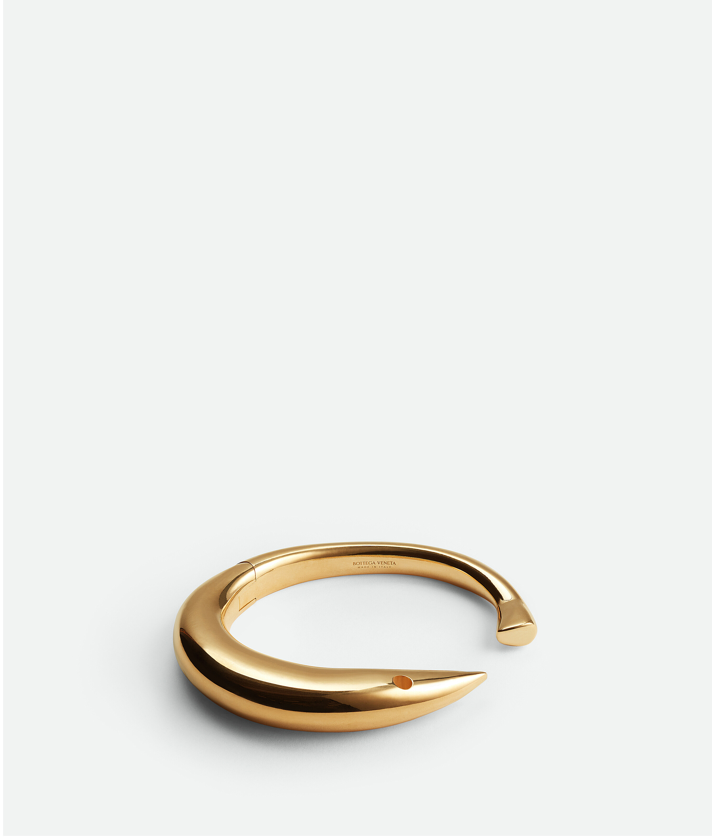 Bottega Veneta Sardine Cuff Bracelet In Gold