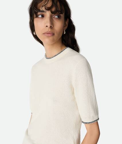 Cotton Bouclé Top