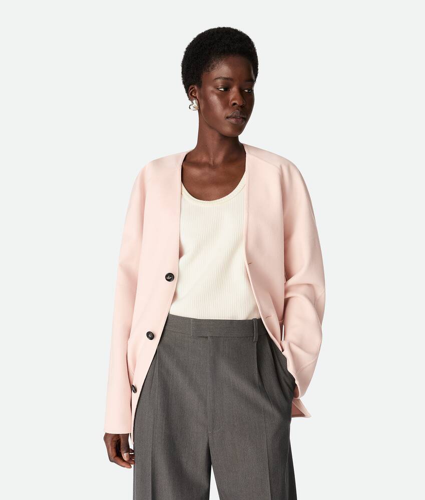 Display a large version of the product image 1 - Light Wool And Cashmere Coat
