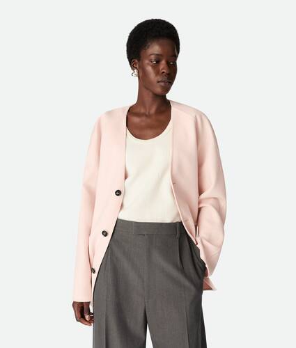 Display a large version of the product image 1 - Light Wool And Cashmere Coat