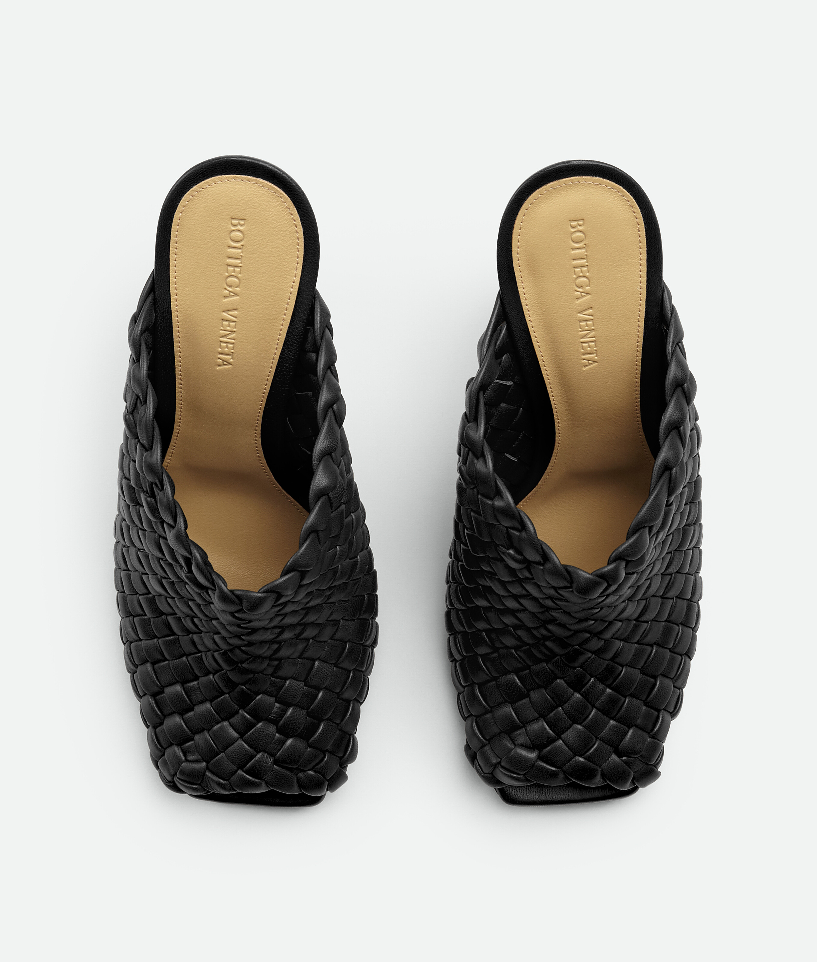 Shop Bottega Veneta Canalazzo Mule In Black