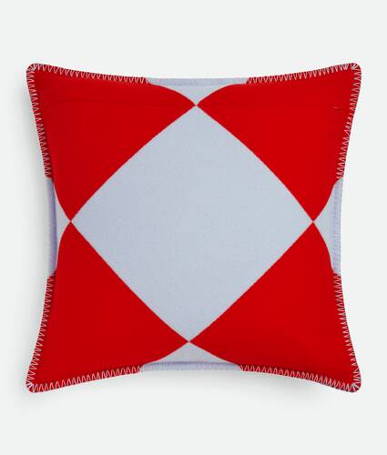 Jacquard Check Cushion