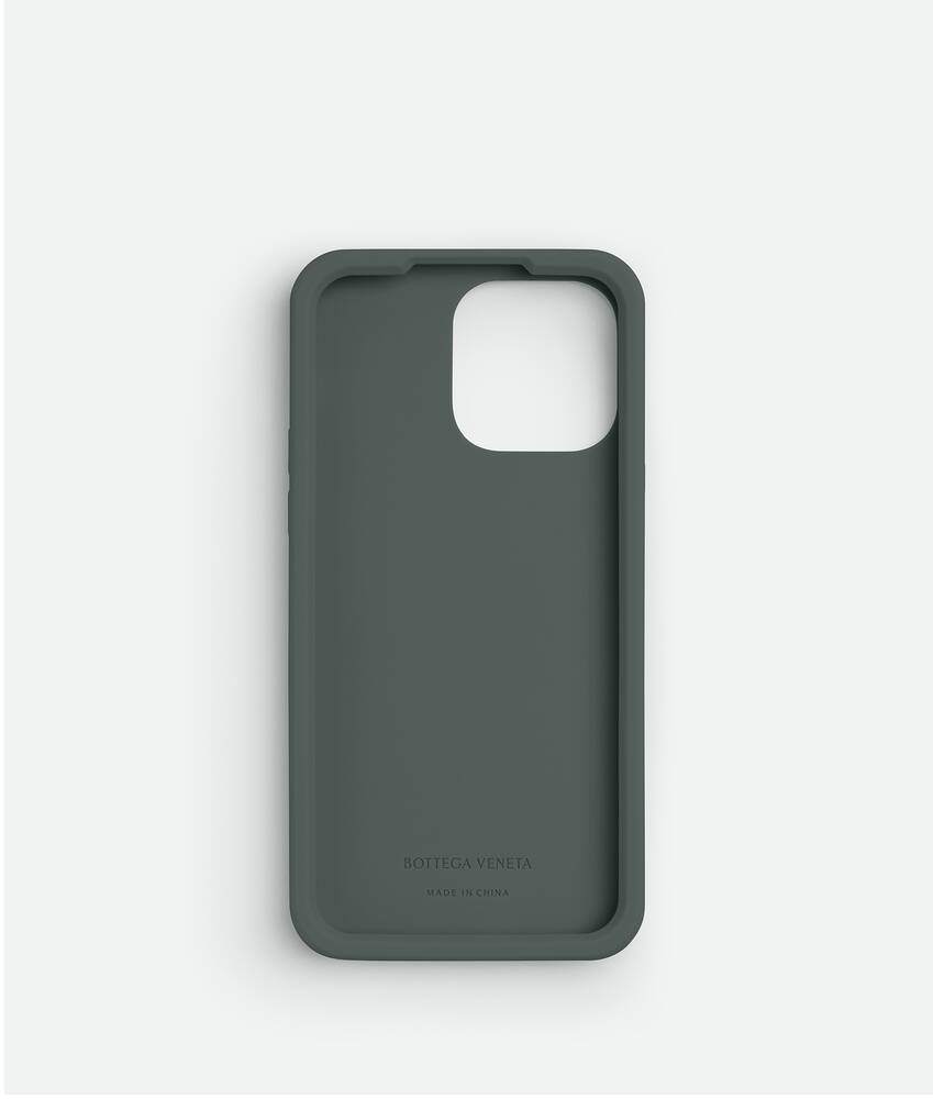 Bottega Veneta® Men's iPhone 14 Pro Max Case in Slate. Shop online 