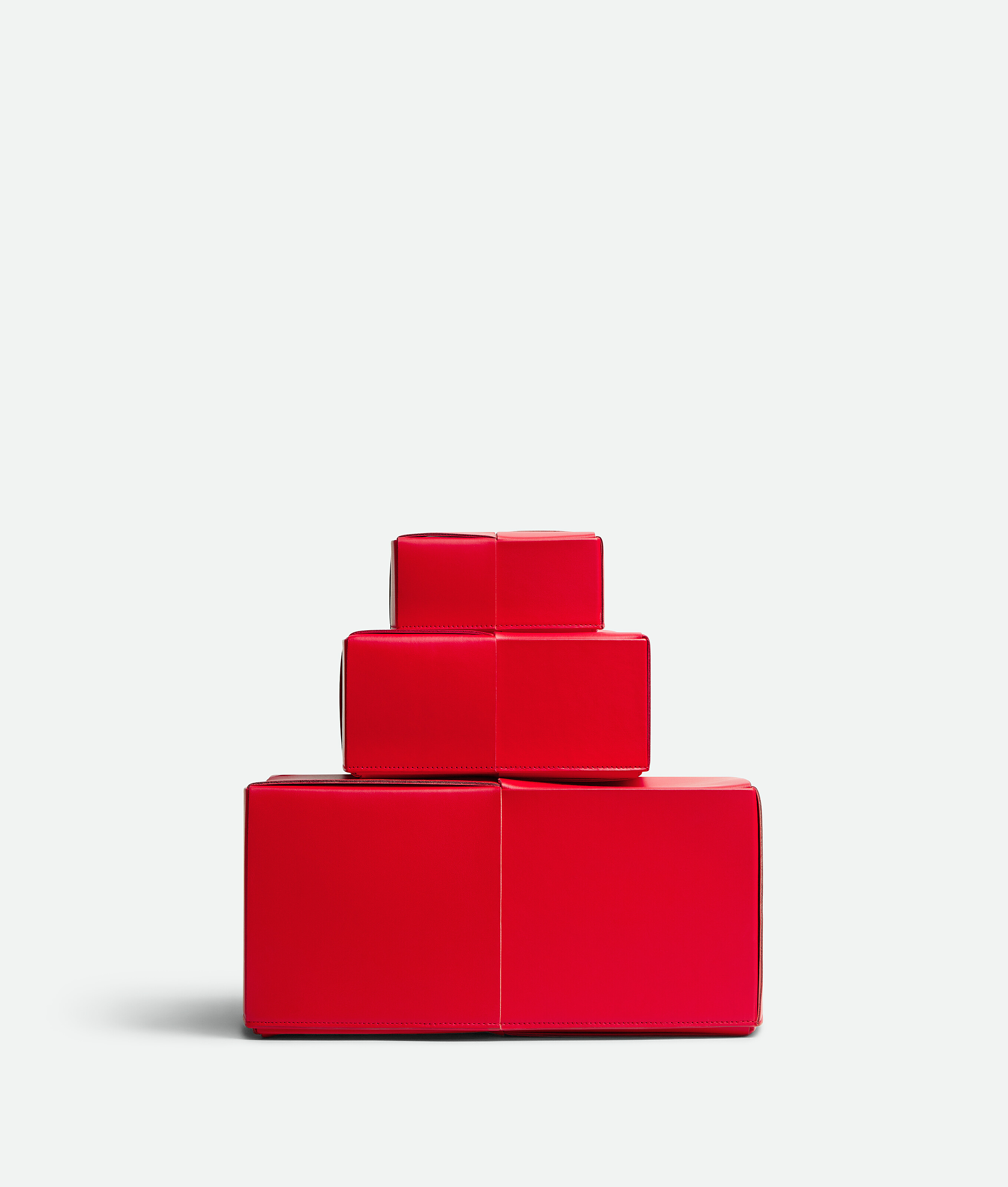 Shop Bottega Veneta Cassette Box In Red