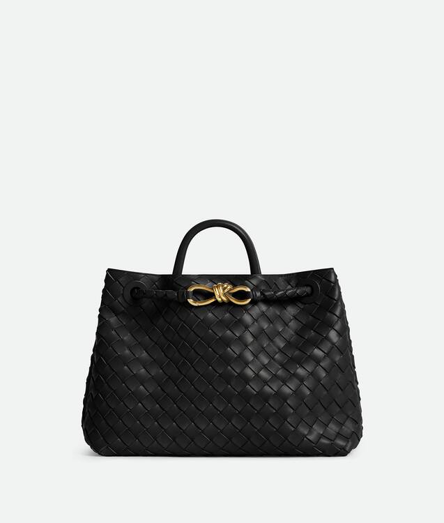 Bottega Veneta® Women's Medium Andiamo in Black. Shop online now.