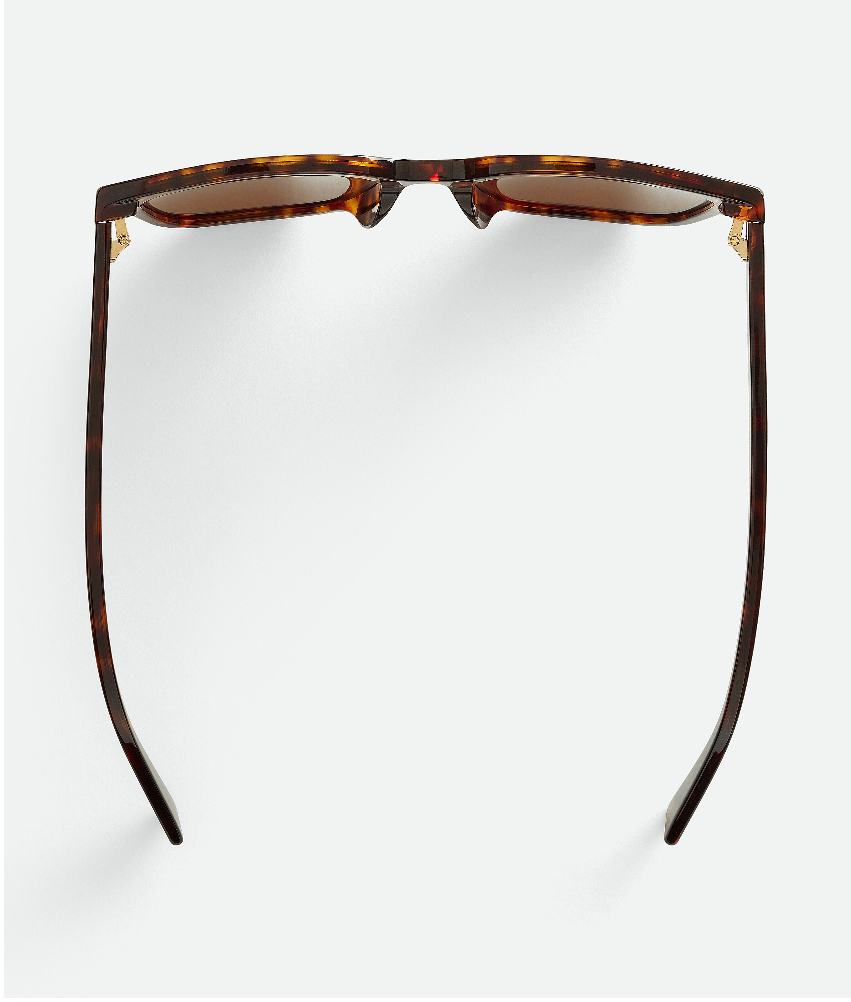 Shop Bottega Veneta Soft Recycled Acetate Square Sunglasses In Brown