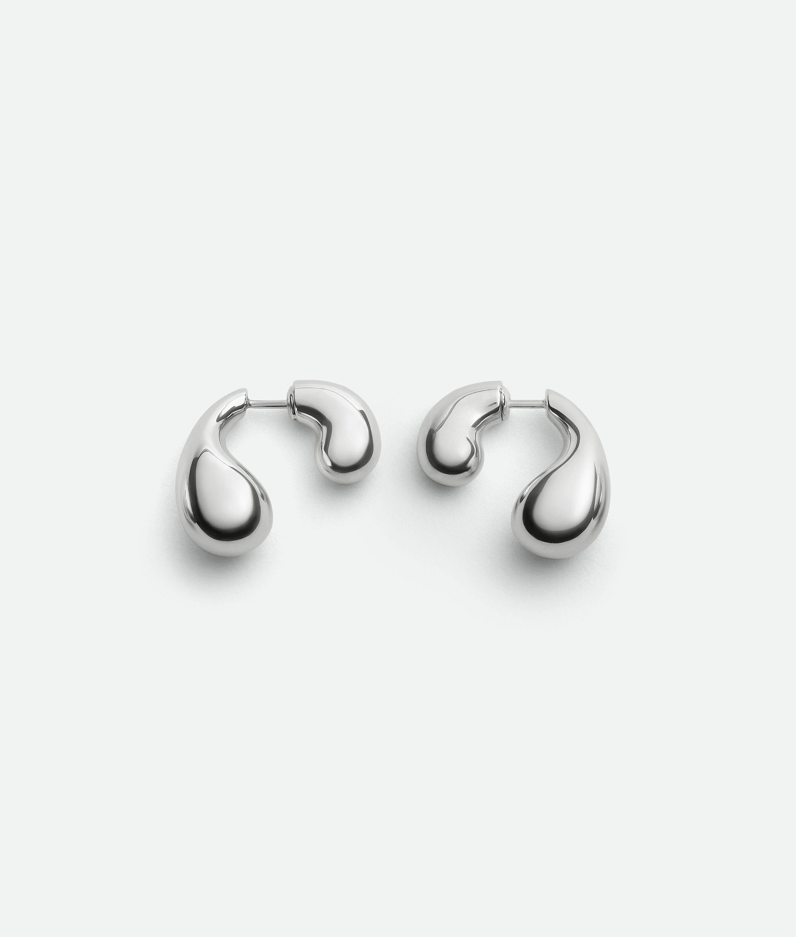 Bottega Veneta Mini Drop Earrings - Silver - Woman -