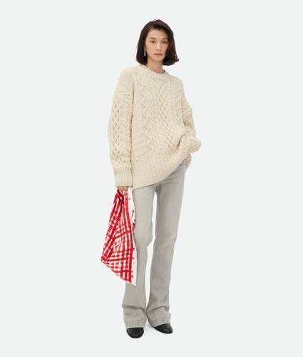 Aran Cable Wool Jumper