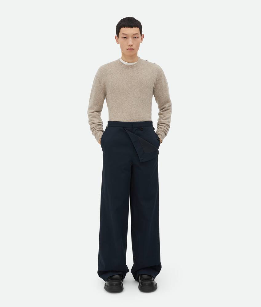 Afficher une grande image du produit 1 - Pantalon En Sergé De Coton