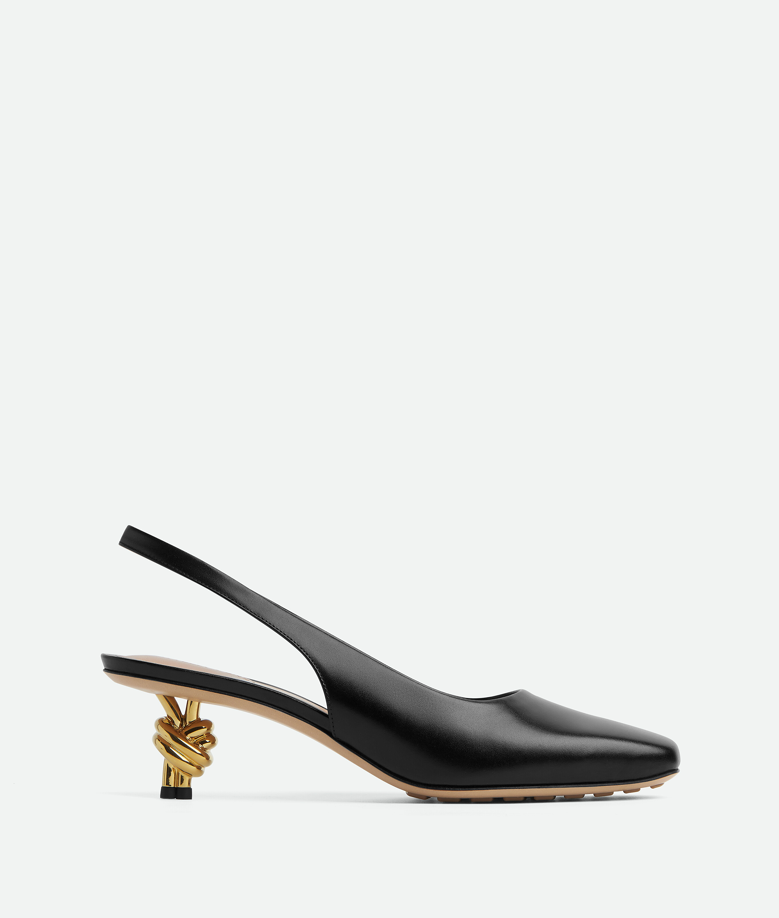 Bottega Veneta Knot Pump - Black - Woman - 5