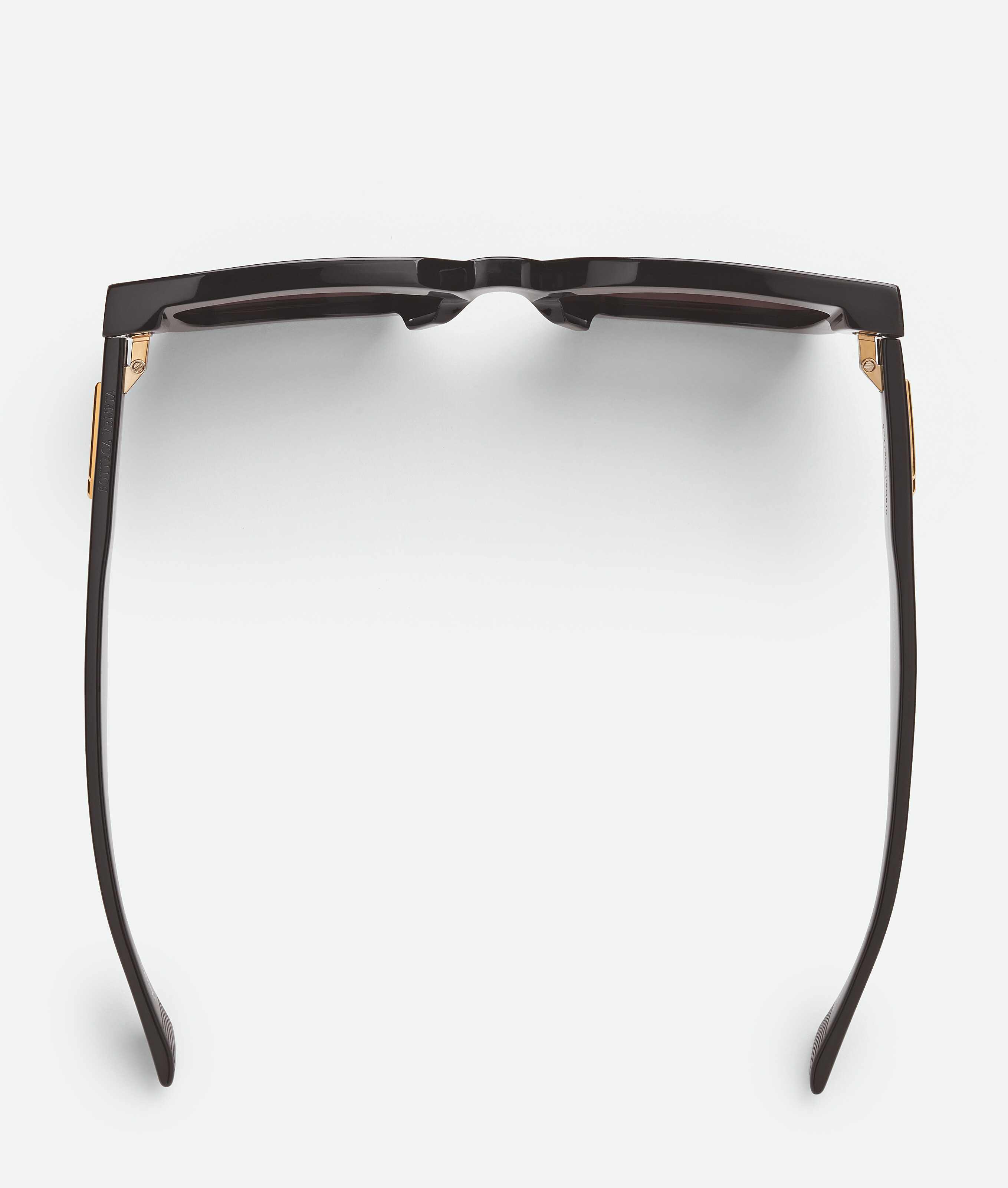 Shop Bottega Veneta Classic Square Sunglasses In Black