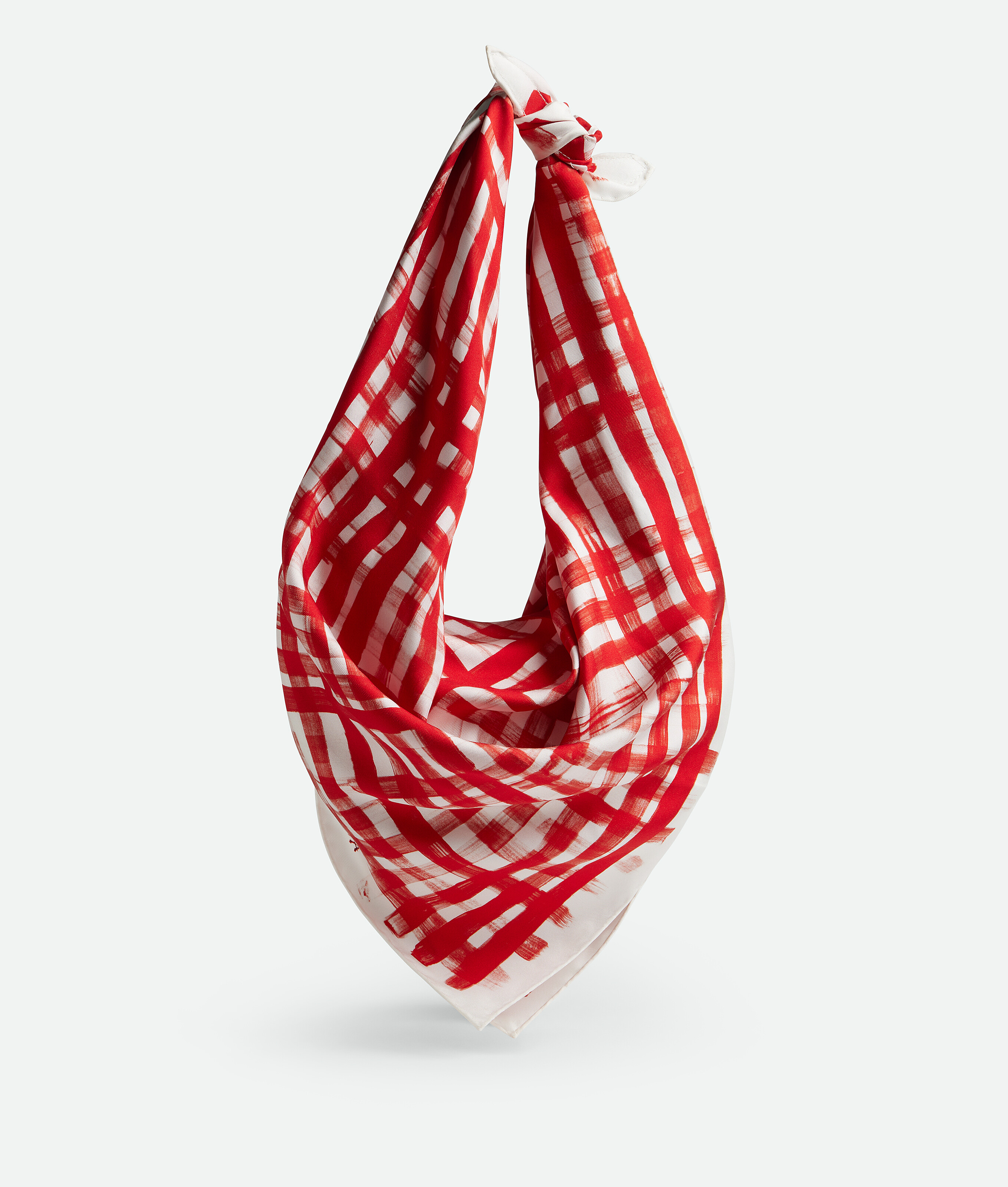 Bottega Veneta Borsa Foulard Con Manico - Rosso - Donna