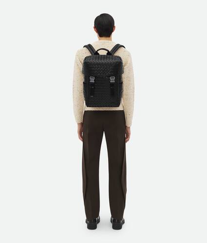 Intrecciato Flap Backpack
