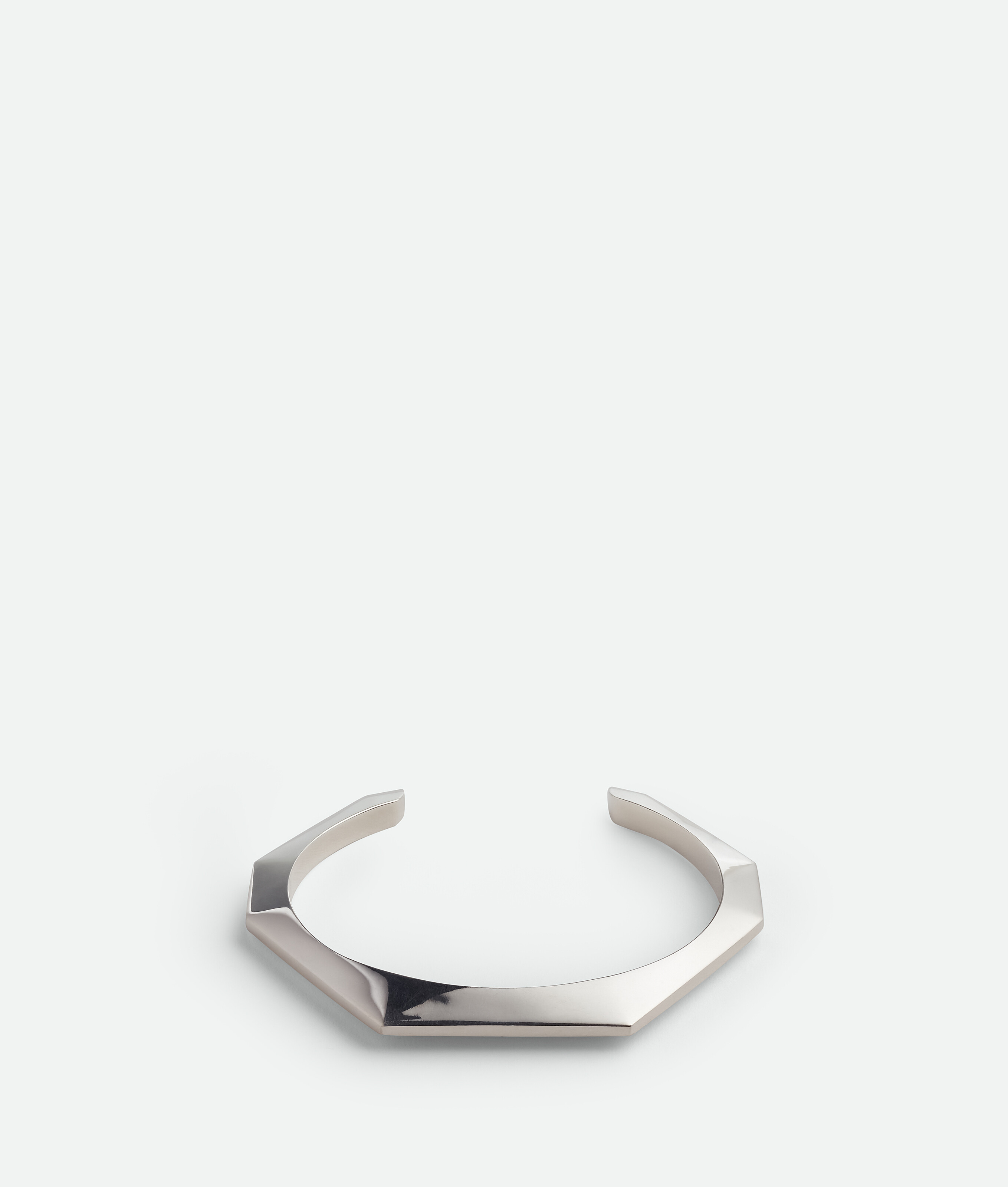 Bottega Veneta Silver Cuff Bracelet