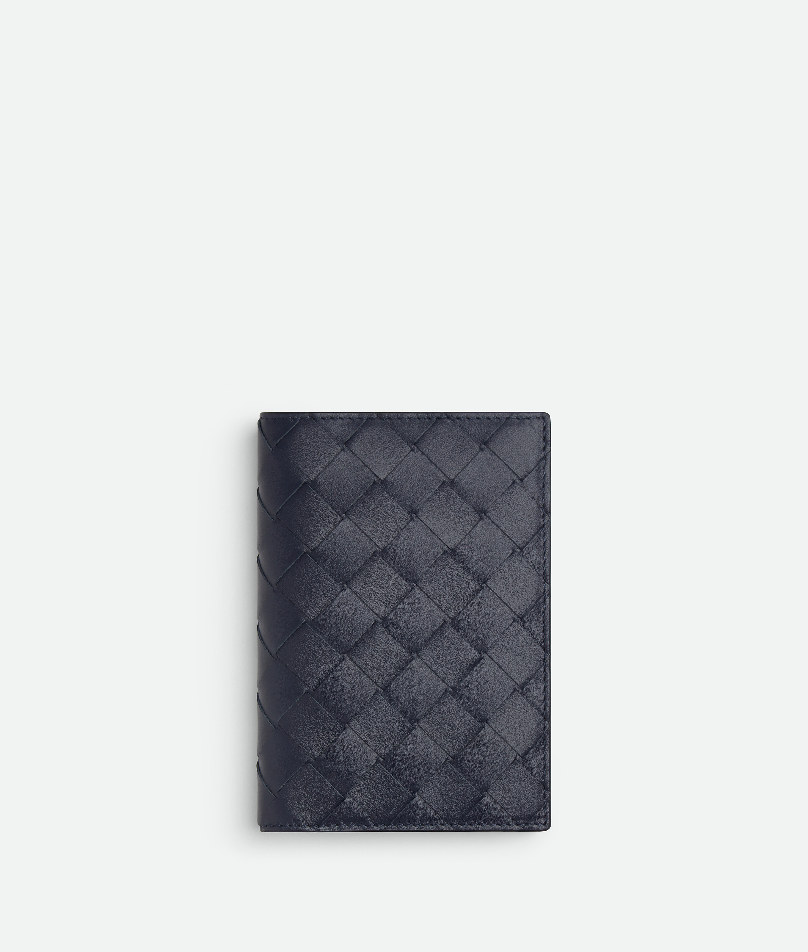Bottega Veneta Porta Passaporto Intrecciato - Blu - Unisex