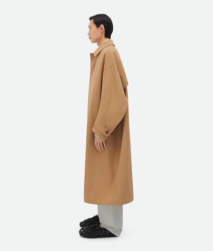 Wool And Cotton Coat