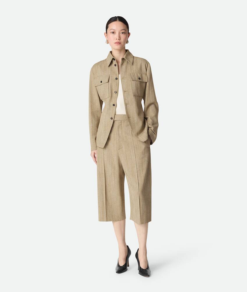 Display a large version of the product image 4 - Viscose Silk Shirt Jacket