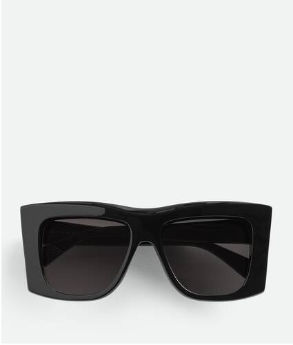 Visor Recycled Acetate Square Sunglasses