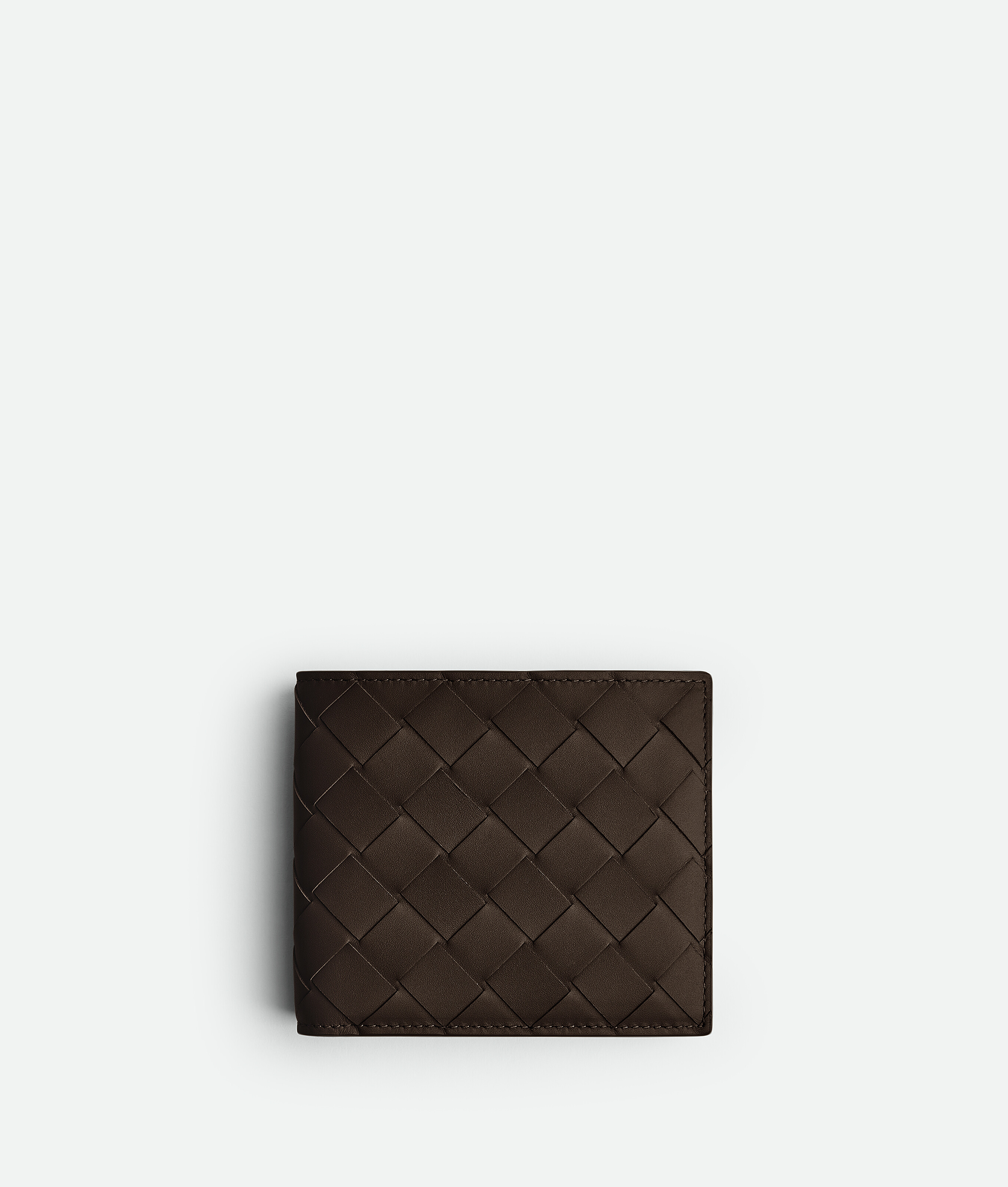 Bottega Veneta Intrecciato Bi-fold Wallet With Coin Purse - Fondant - Man