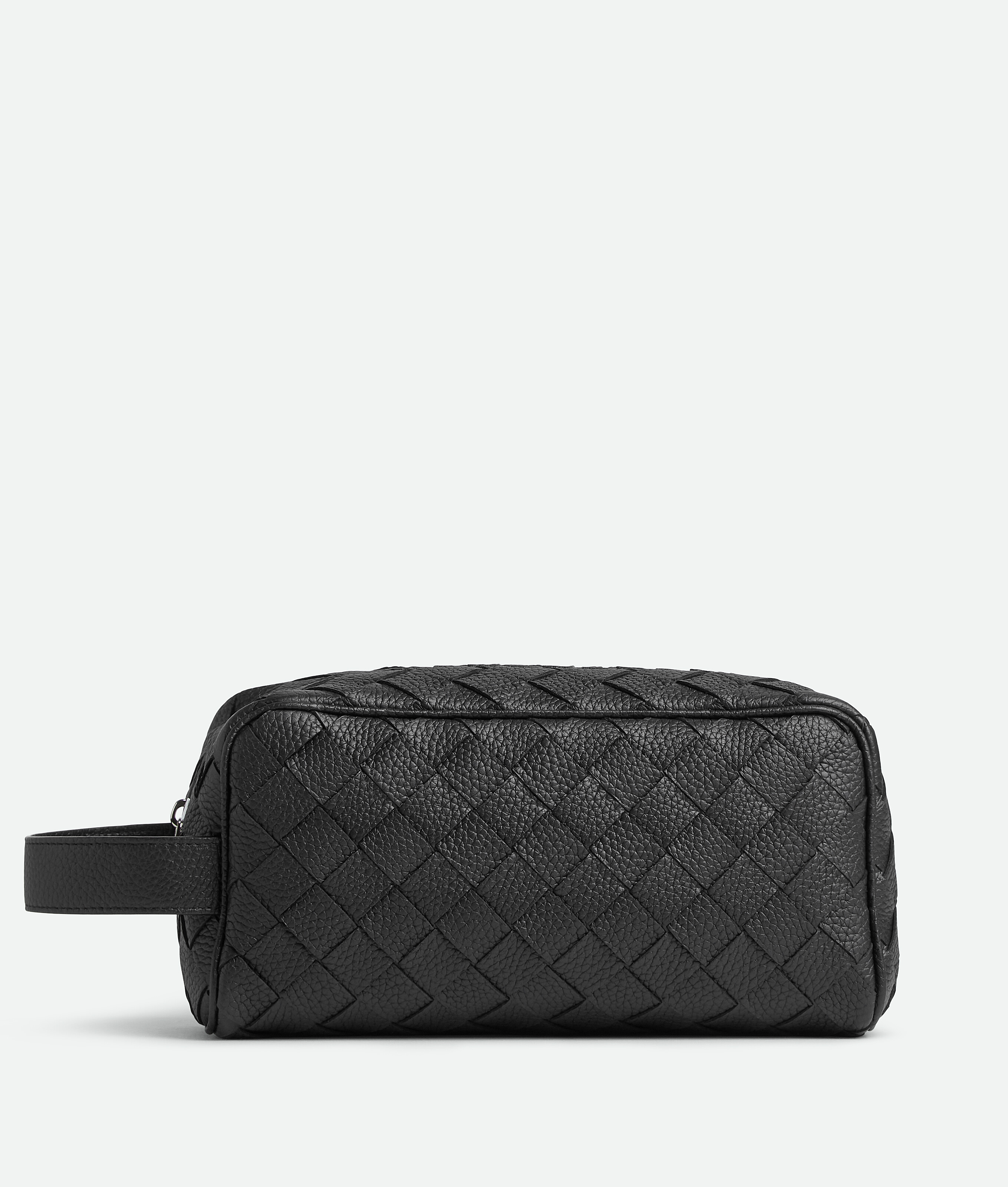 Bottega Veneta Pochette De Voyage Intrecciato - Black - Homme -