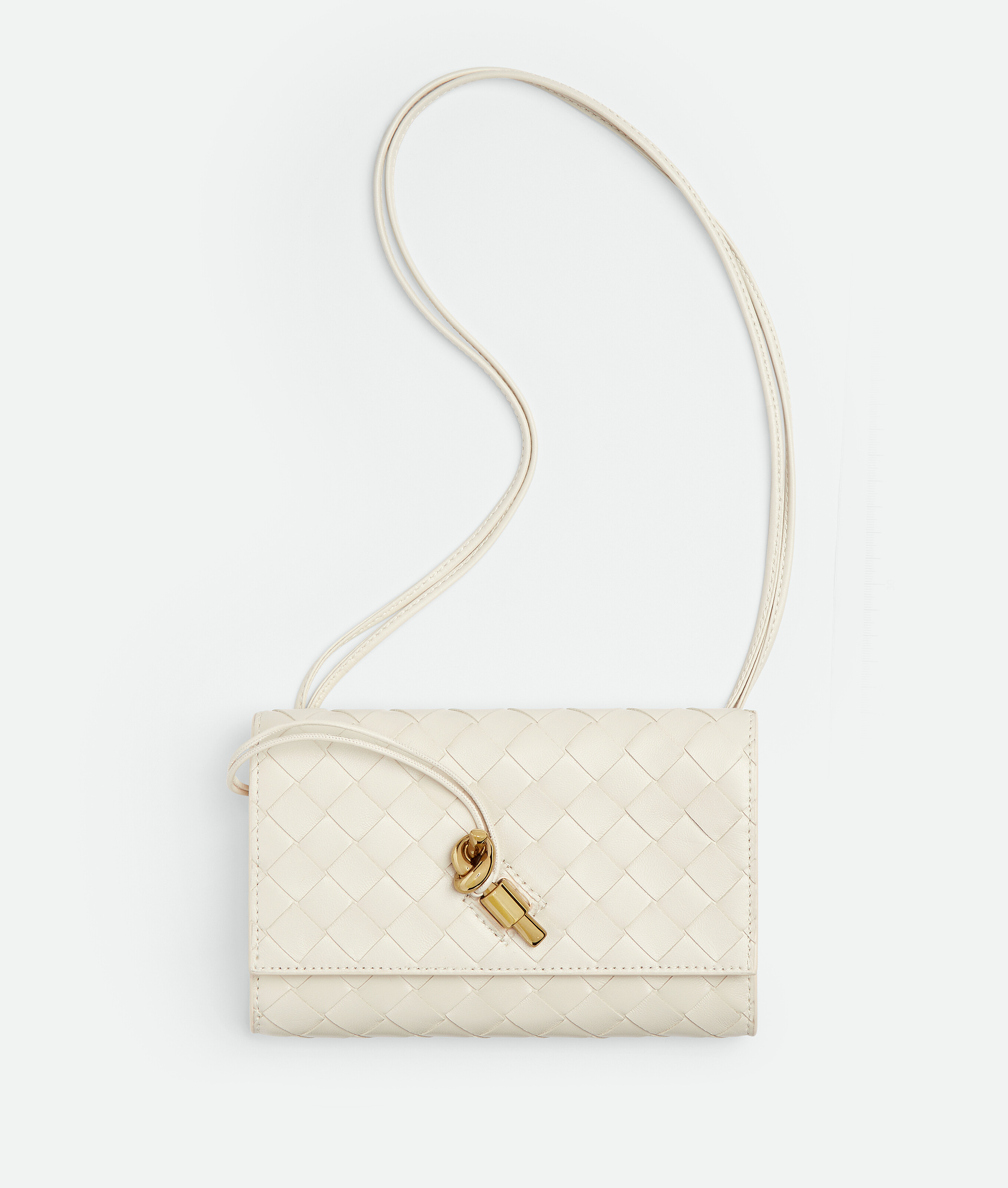 Bottega Veneta Andiamo Pouch - White - Woman -
