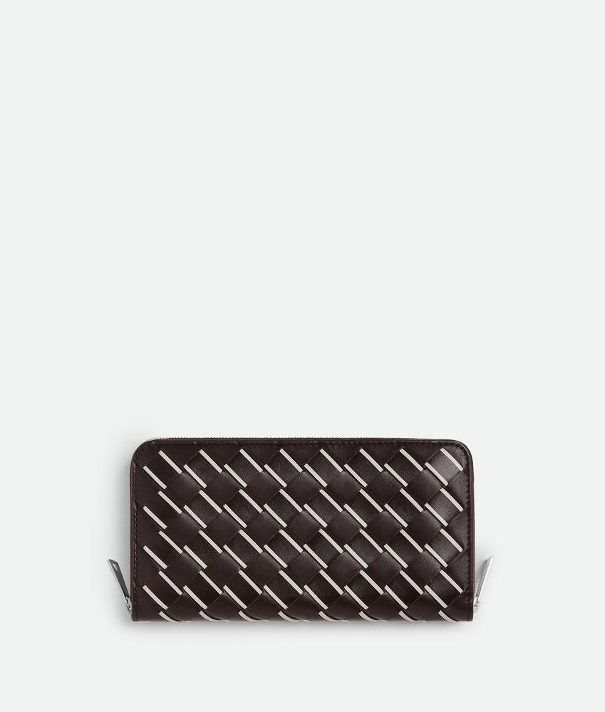Display a large version of the product image 4 - Intrecciato Zip Around Wallet