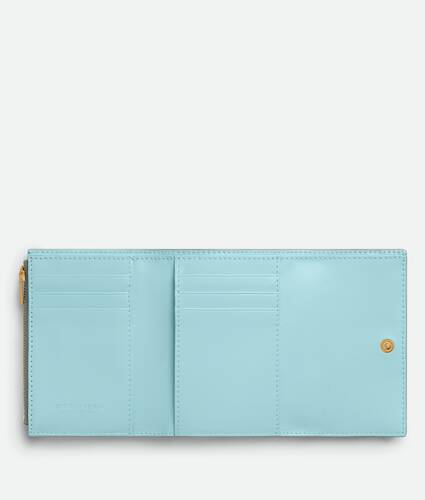 Cassette Tri-Fold Portemonnaie mit Zip