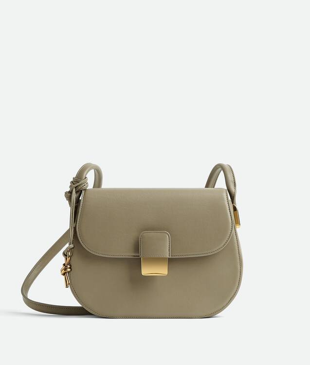 Bottega Veneta® Small Desiree Cross-Body Bag in Taupe. Shop online now.