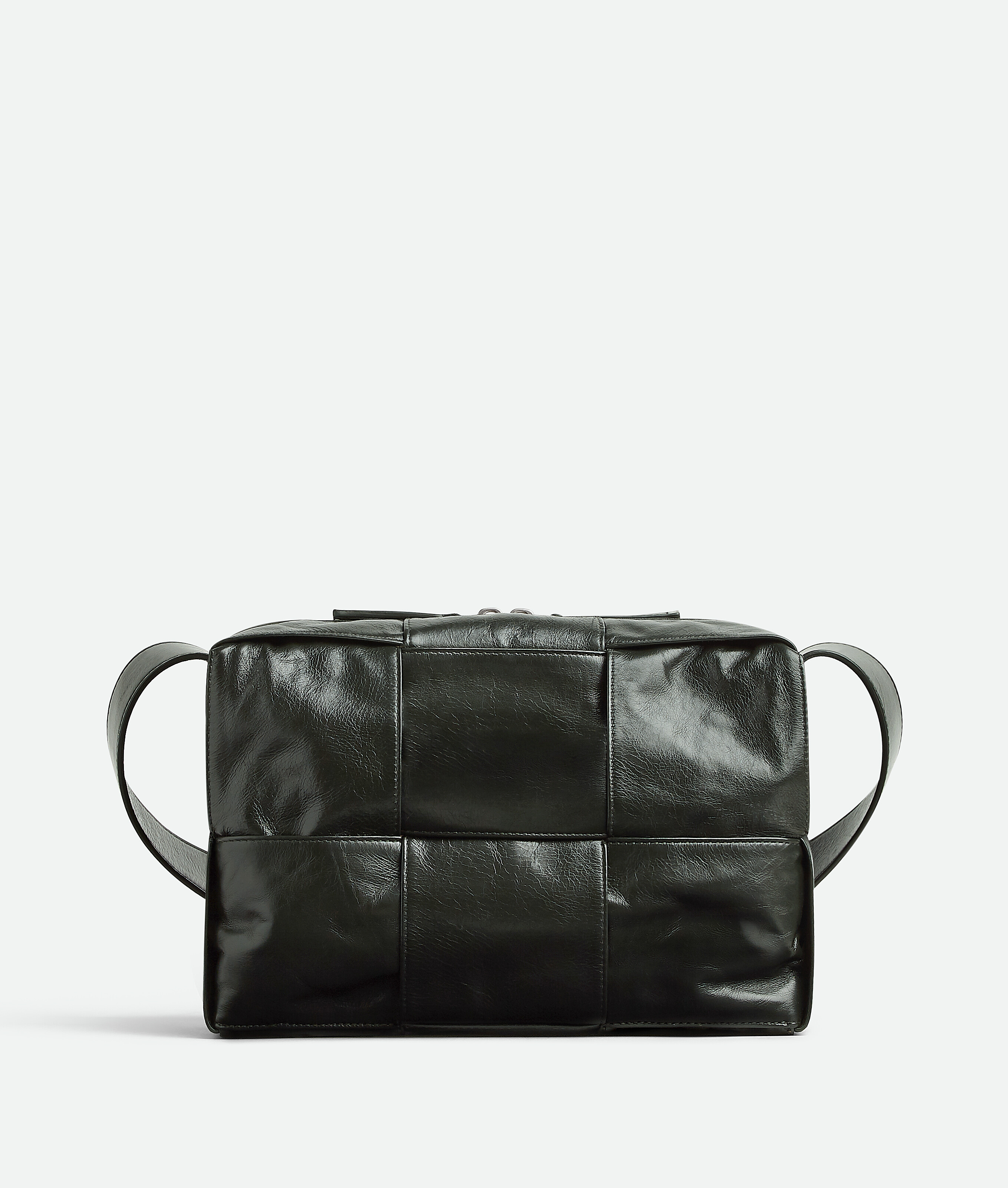 Bottega Veneta Men's Arco Camera Leather Cross-body Bag