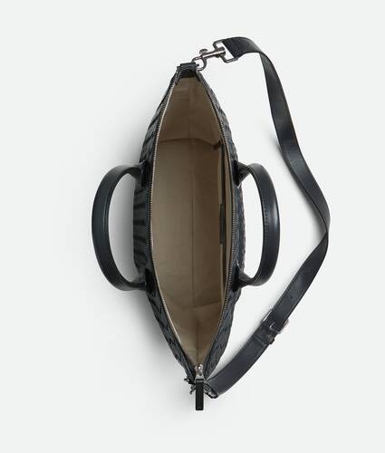 Intrecciato Zipped North-South Tote