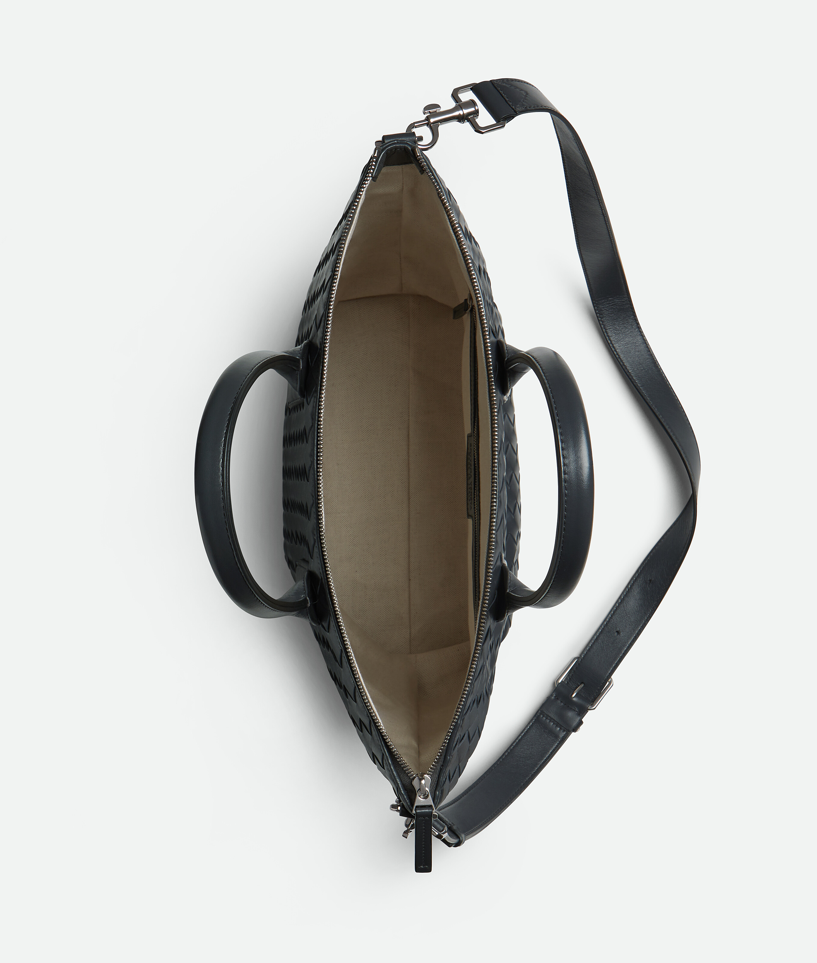Bottega Veneta North-south Intrecciato Tote Bag Mit Zip