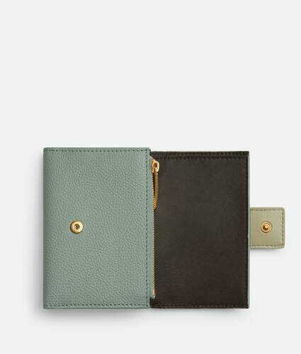 Tag Tri-Fold Zip Wallet