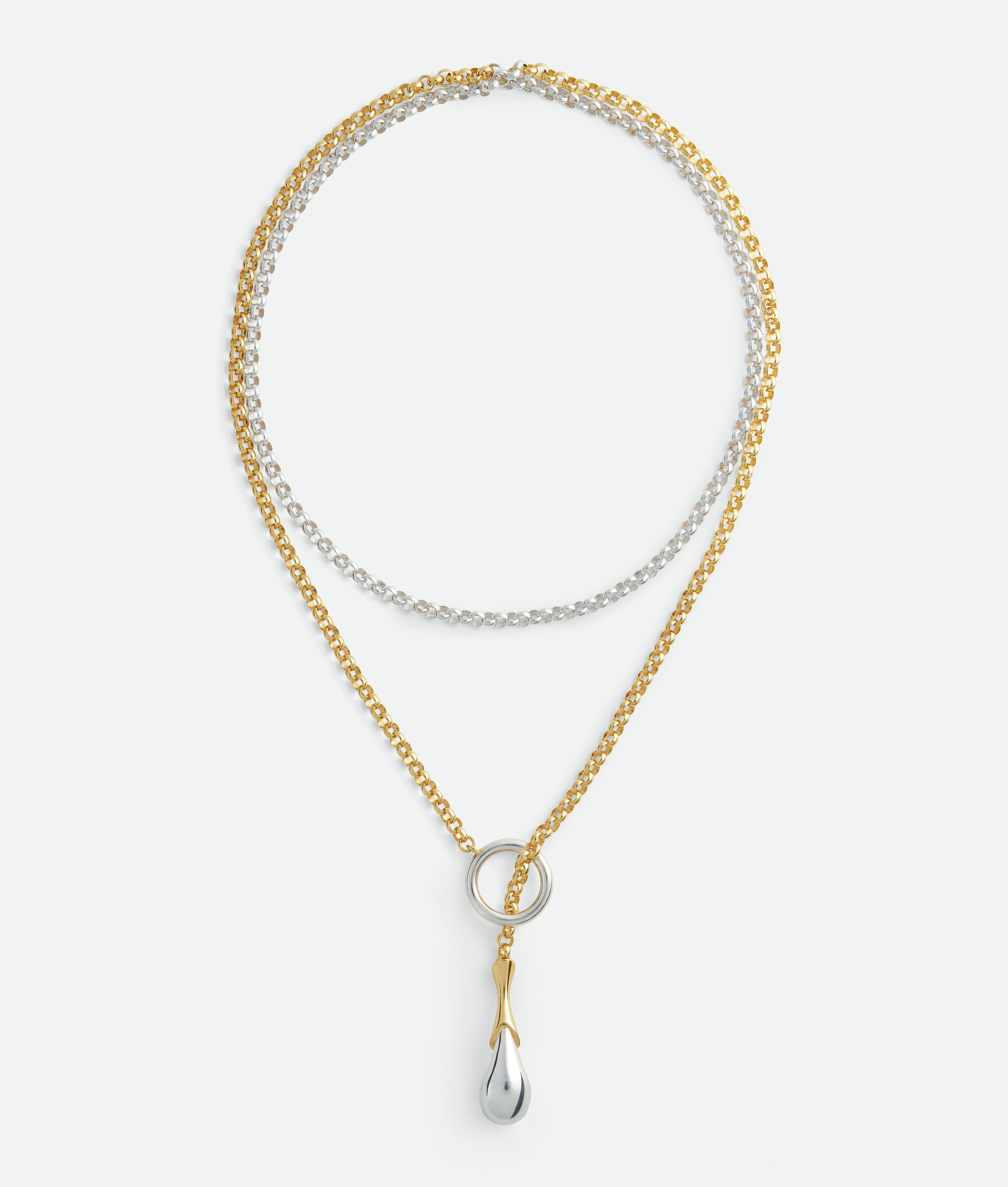 Bottega Veneta Drop Chain Halskette