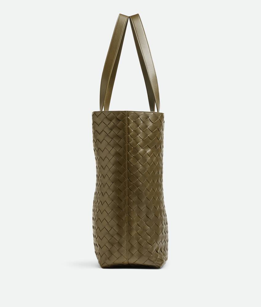 Bottega Veneta® Men's Small Intrecciato Tote Bag in Mud. Shop