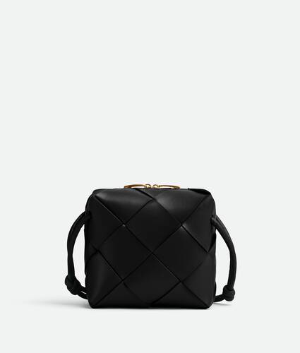 Bottega Veneta Intrecciato Candy Loop Camera Bag - Black Shoulder Bags,  Handbags - BOT223816