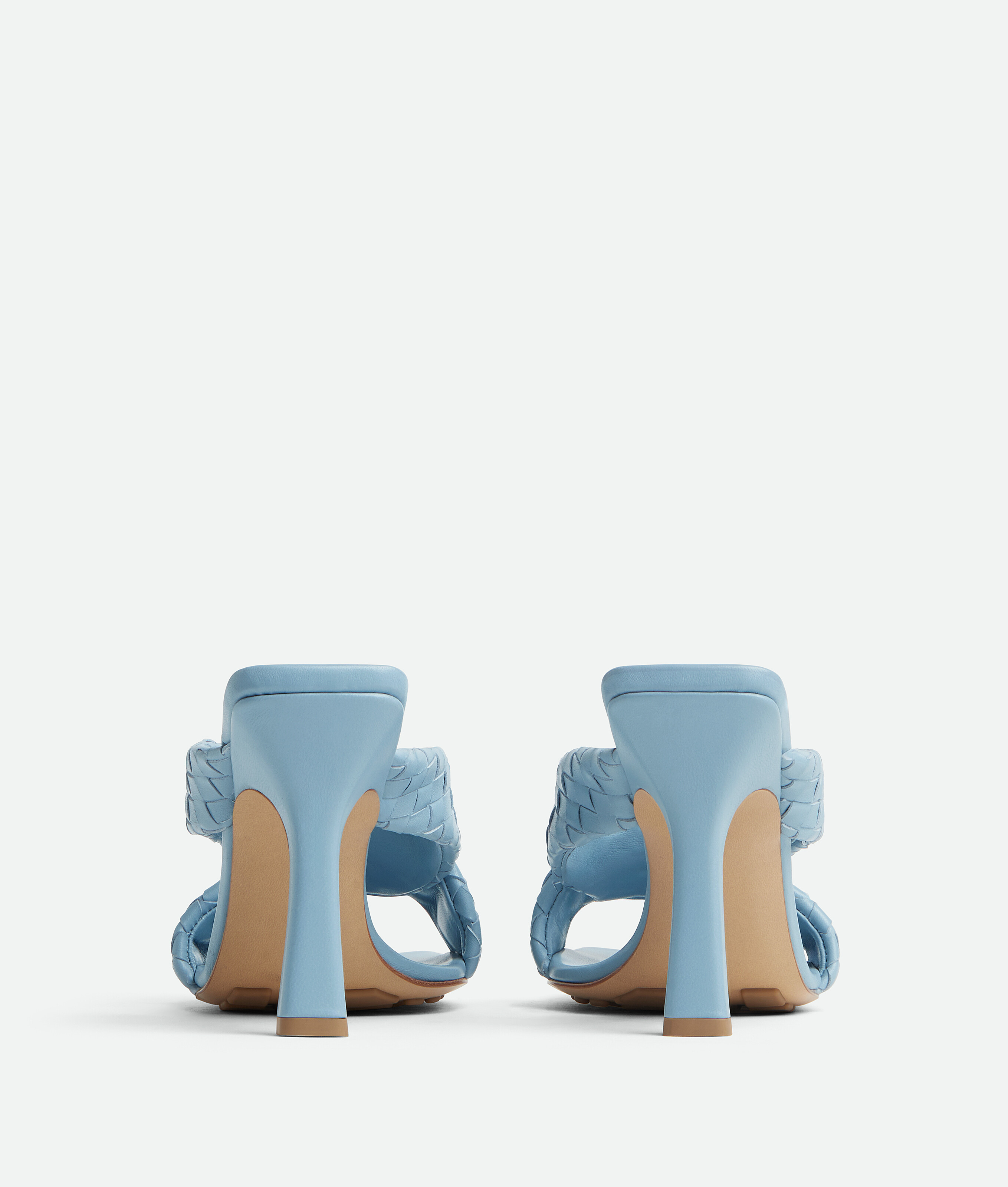 Bottega Veneta Riva Mule In Blue